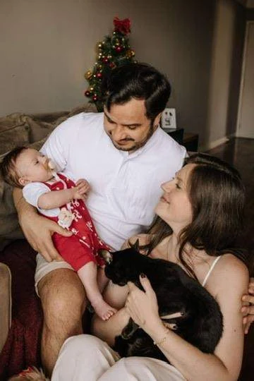 Momento em família da Dra. Marília Marcelino